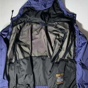 REI Purple Hooded Rain Jacket with GORE-TEX